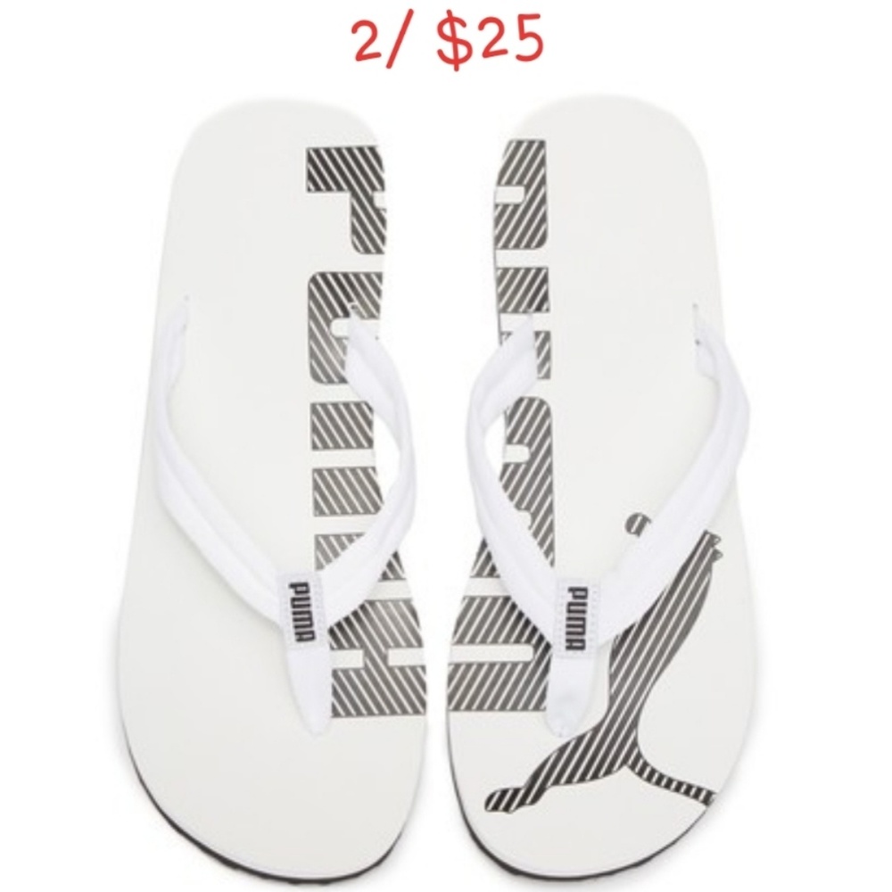 PUMA Epic Flip V2 Sandal Size 13 Men Color White